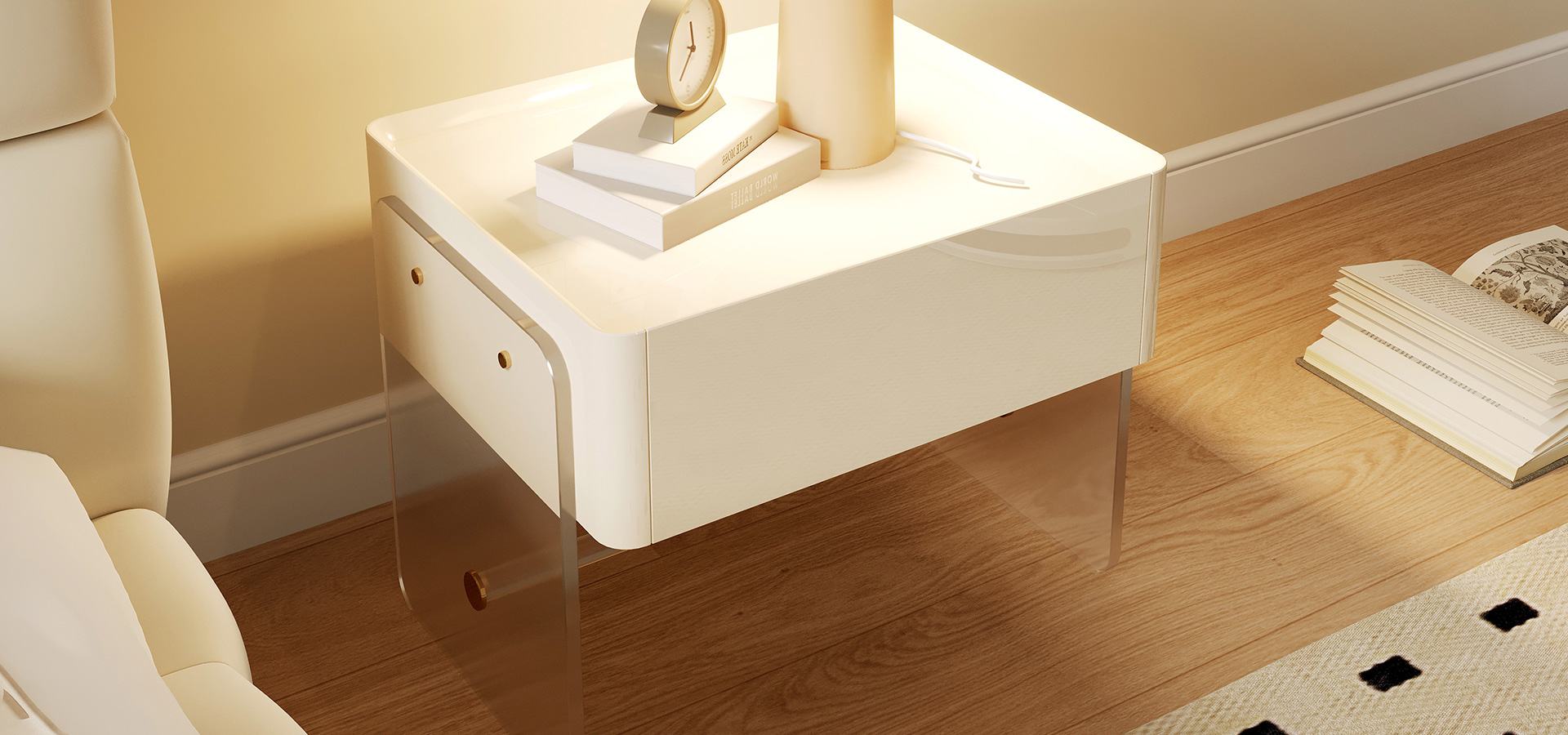  GZBC30 Bedside Table 